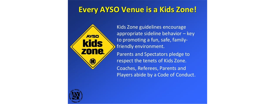 AYSO Kids Zone